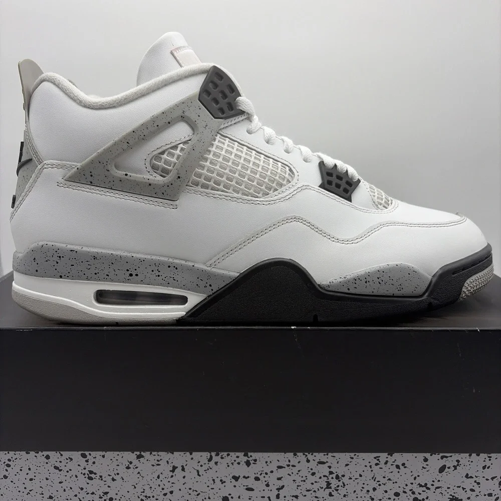 Size 12 - Air Jordan 4 Retro OG 2025 White Cement (FV5029-100)